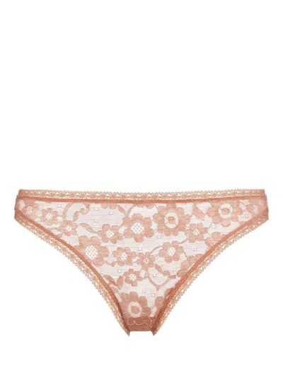 Eres Savante Lace Briefs In Neutrals