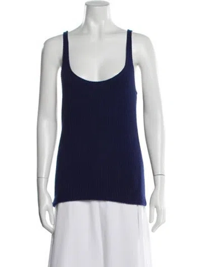Pre-owned Eres Scoop Neck Sweater In Blue