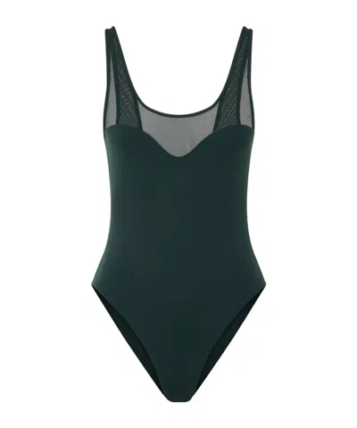 Eres Scoop-back One-piece Swimsuit In Green