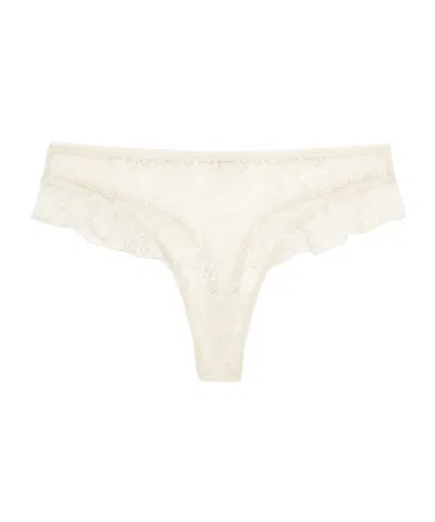Eres Seigle Thongs In White