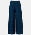 Eres Select Elasticated Trousers In Blue