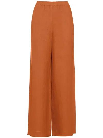 Eres Select Wide-leg Trousers In Orange