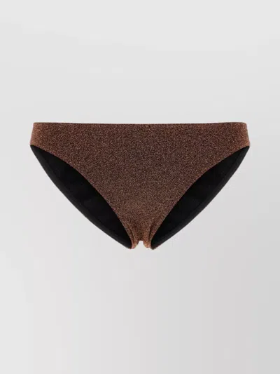 ERES SHIMMERING LOW-RISE BIKINI BOTTOM