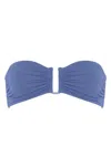 Eres Show Bikini Top In Blue