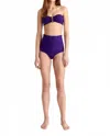 Eres Show Bandeau Bikini Top In Inka In Purple