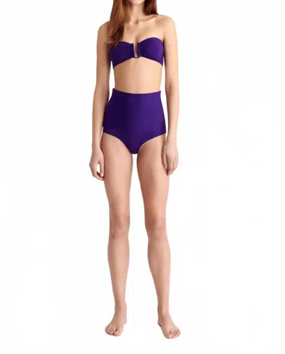 Eres Show Bandeau Bikini Top In Inka In Purple