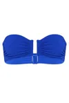 Eres Show Bandeau Bikini Top Indigo In Blue