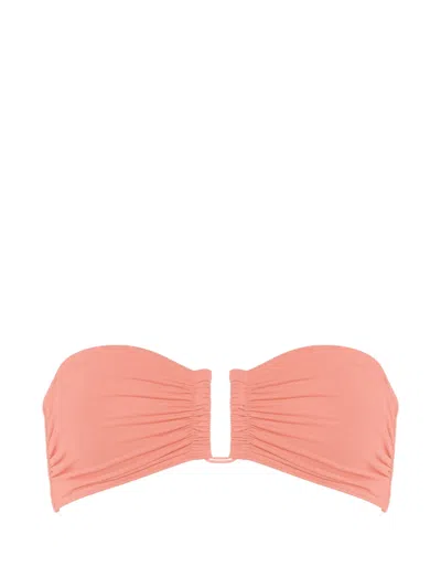 Eres Show Bandeau Bikini Top In Pink