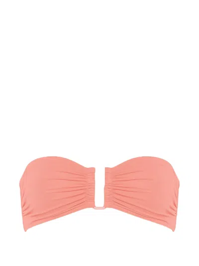 Eres Show Bandeau Bikini Top In Pink