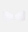 Eres Show Bandeau Bikini Top In White