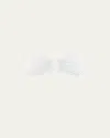 Eres Show Strapless Bikini Top In White