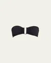 Eres Show Bandeau U-hardware Bikini Top
