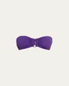 Eres Show Bandeau U-hardware Bikini Top In Inka