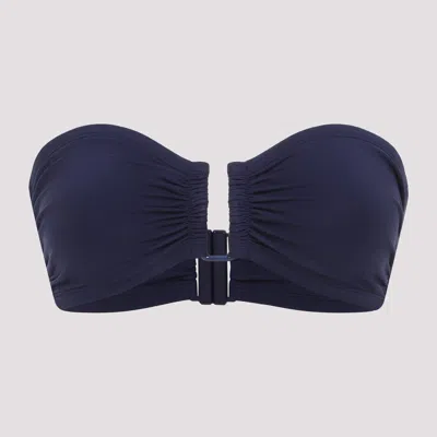 Eres Show Bikini Top In Blue