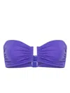 Eres Show Bikini Top In Purple