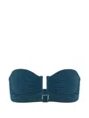 Eres Show Strapless Bikini Top In 블루