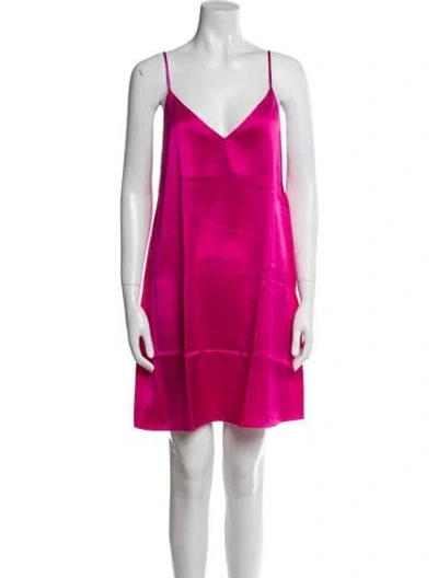 Pre-owned Eres Silk Nightgown W/ Tags In Purple