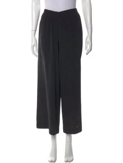 Pre-owned Eres Silk Wide Leg Pants In Blue