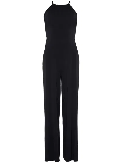 Eres Sleeveless Stretch Jumpsuit In Black