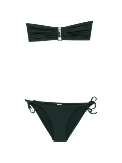 Eres Slip Tie Beachwear In Black