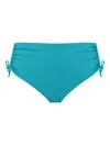 Eres Sofia High Waisted Brief Bikini Bottom In Blue