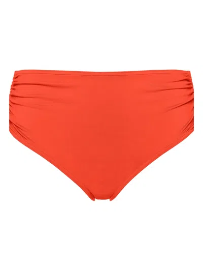 Eres Sofia High Waisted Brief Bikini Bottom In Orange