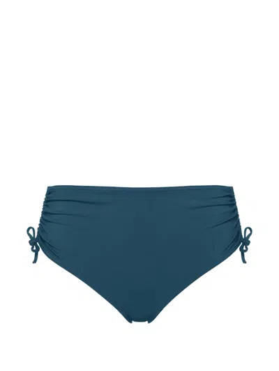 Eres Sofia Mid-rise Bikini Bottoms In Blue