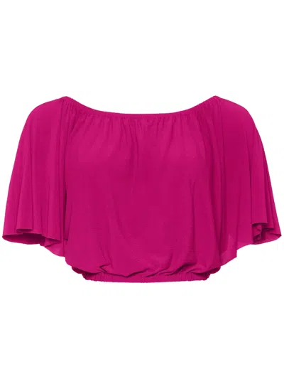 Eres Solal Crop Top In Pink