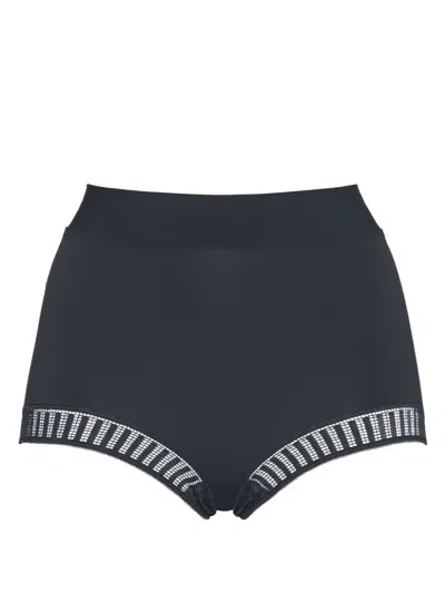 Eres Solange Graphic High-waist Briefs In Blue