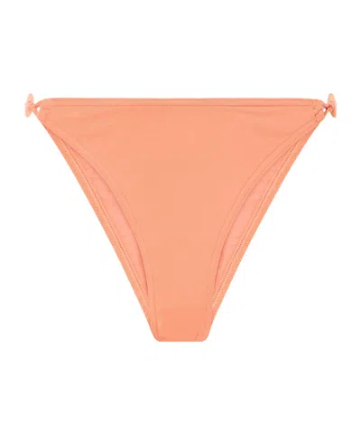 Eres Solid Color Bikini Bottoms In Pink