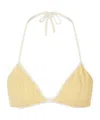 Eres Solid Color Bikini Tops In Nude