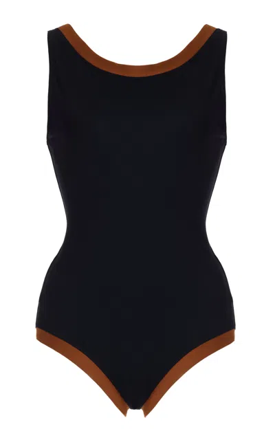 Eres Sombrero One-piece Swimsuit In Black