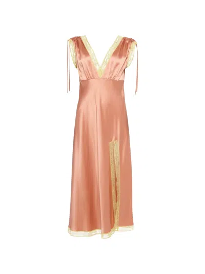 Eres Sophistiquée Nightdress In Pink