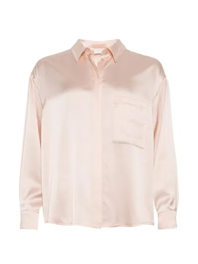 Eres Spotlight Silk Shirt In Pink