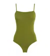 Eres Aquarelle One-piece Swimsuit With Thin Straps In Green