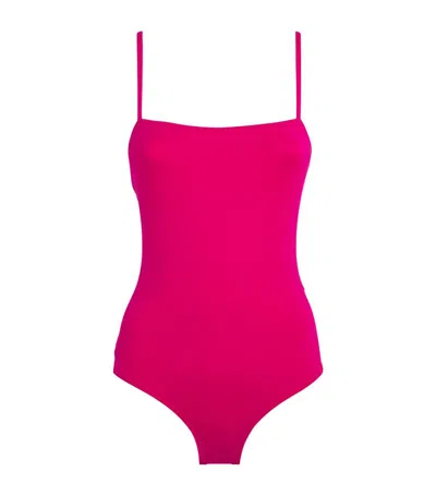 Eres Aquarelle Tank One-piece In Pink