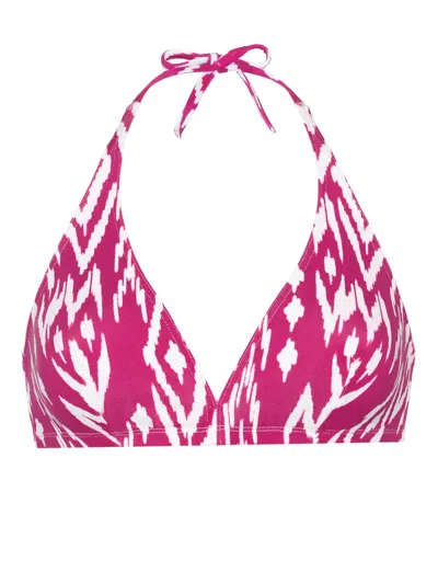 Eres Storm Full-cup Triangle Bikini Top In Pink