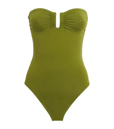 Eres Cassiopée Strapless Ruched Swimsuit