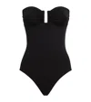Eres Cassiopee Strapless U-hardware One-piece Swimsuit In Black