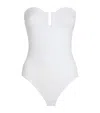 Eres Les Essentiels Cassiopée Bandeau Swimsuit In White