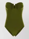 Eres Pistachio Green Stretch Nylon Cassiopee Swimsuit In Green