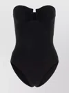 Eres Women Black Stretch Nylon Blend Scintillant Swimsuit