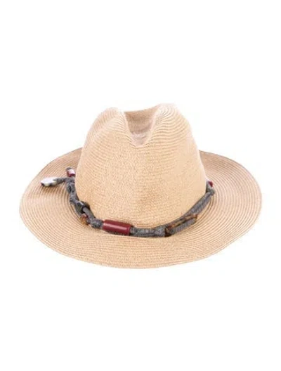Pre-owned Eres Straw Hat In Neutrals