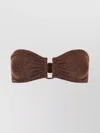Eres Top Bikini Flamboyant In Misto Nylon Stretch Arancione  Donna In Brown