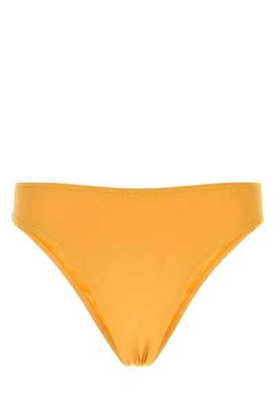 Eres Stretch Nylon Dive Bikini Bottom In Yellow