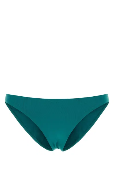 Eres Stretch Nylon Fripon Bikini Bottom In Animal Print