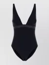 Eres Women Black Stretch Nylon Sillage Swimsuit In Black