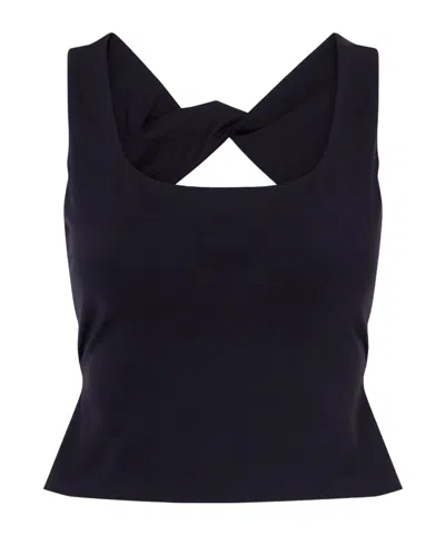 Eres Tanni Stretch-jersey Sports Tank In Black