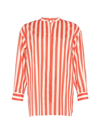 Eres Striped Shirt In Metallic