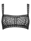 Eres Sublime Crop Top Bra In Black